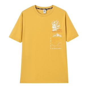 ONIARAI/鬼洗25春夏新品山形等高线凉感短袖宽松T恤男女 B25U807