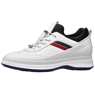 宾度男鞋秋冬季男士商务休闲皮鞋男真皮时尚加州鞋通勤袜套鞋专柜