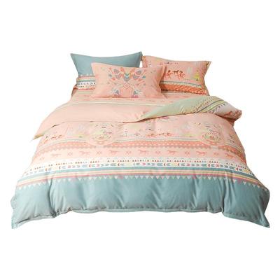 四件套罗莱家纺全棉纯棉磨毛