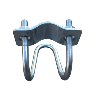 包邮大棚配件钢管固定双卡并排单U卡加粗U型十字卡扣抱箍斜撑M8粗