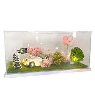 LOZ俐智婚车草地场景积木婚礼系列情侣情人节女生女孩DIY礼物礼品