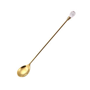 JOJO'S L. PD.Gifting.不锈钢勺子水晶钻石咖啡勺长柄勺 | 赠予