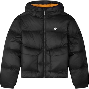 【骑行】乐卡克法国公鸡秋冬季女款连帽短羽绒服鸭绒保暖轻盈外套