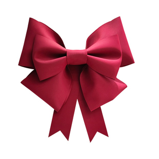 网红巨型蝴蝶结订婚房墙上装饰节日布置圣诞元旦店面eva材料包