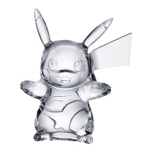 水晶皮卡丘摆件巴卡同款潮流配饰高级感礼物宠物小精灵联名9.5cm