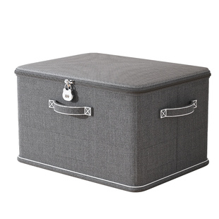 家用收纳箱衣柜装衣服被子玩具整理箱神器可折叠带锁密码储物箱子