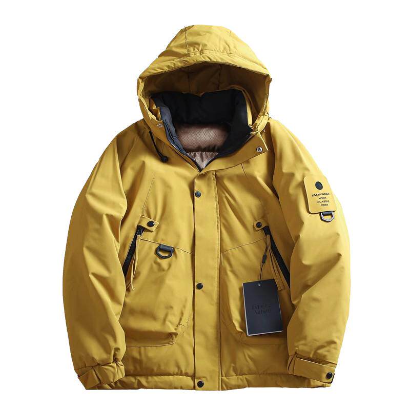 加厚保暖防风防水休闲棉服外套