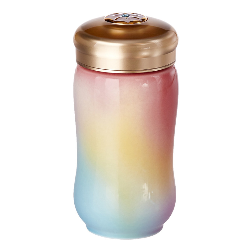 乾唐轩活瓷炫彩随身杯