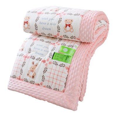 2025冬季新款纯棉豆豆被春秋被