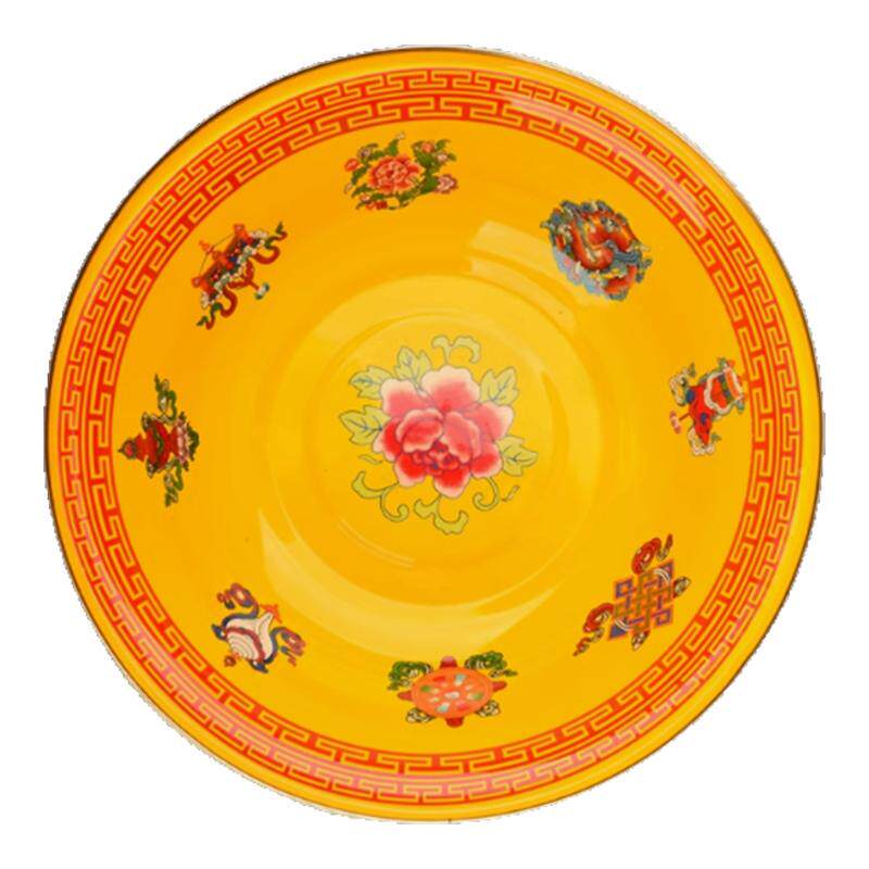 八吉祥搪瓷洗脸盆新款特价包邮