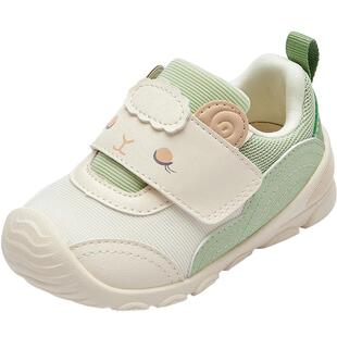 巴拉巴拉童鞋女童宝宝学步鞋防滑婴儿鞋魔术贴秋季舒适鞋子可爱萌