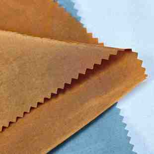 现货梭织70g尼龙双色金属尼面料丝防水黑丝纺起皱防晒棉服羽绒服