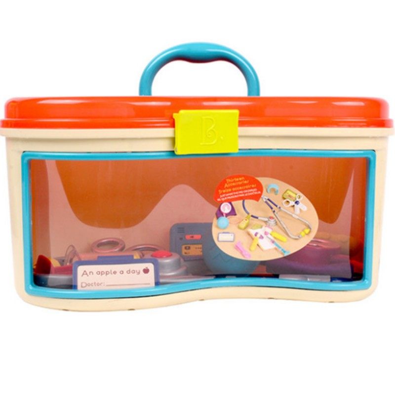 比乐美国b.toys仿真打针医生玩具
