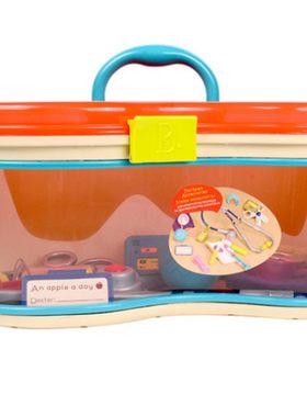 比乐美国b.toys仿真打针医生玩具