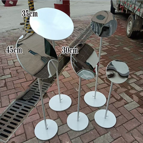 婚庆铁艺镜面路引舞台出场区摆件橱窗装饰生日布置甜甜圈婚礼道具