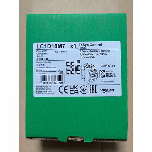 【议价-可维修】  LC1D18M7 接触器 /均有货