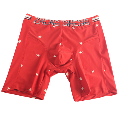 宽松防磨腿大码冰丝透气中腰内裤