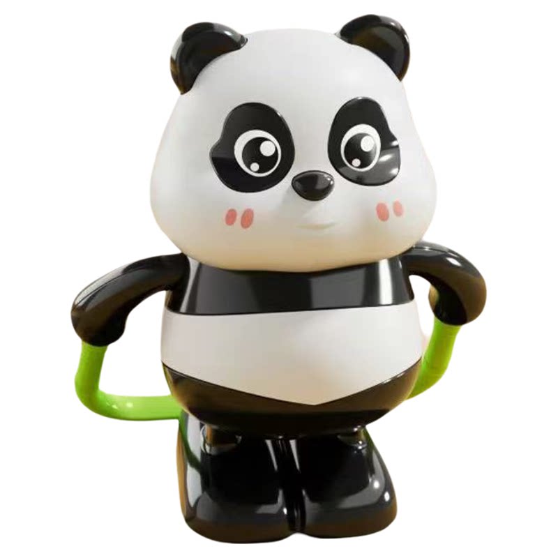 上链发条玩具熊猫运动会系列