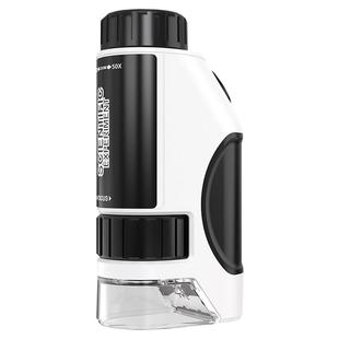 儿童电子放大显微镜中小学生便携式手持高清可看细菌初中生科学实验1200高倍实验室专用的中考物镜生日小礼物