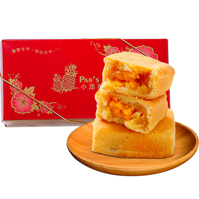 小潘中国台湾凤凰酥蛋黄凤梨酥