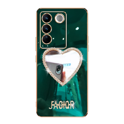 vivoS16时尚个性硅胶镜面保护套