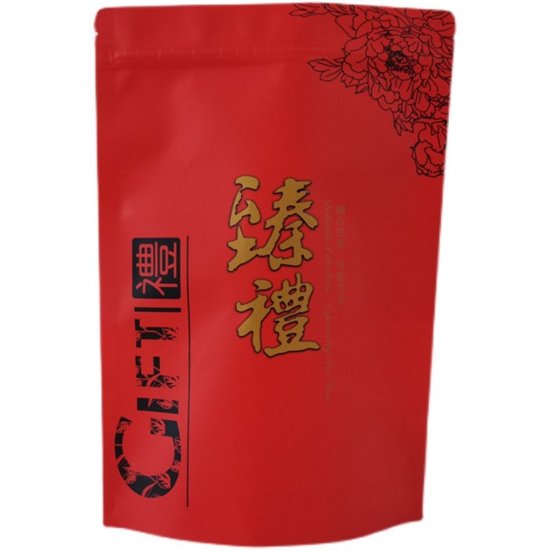 休闲食品包装袋开窗自封自立袋
