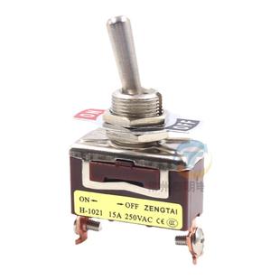 钮子开关摇臂摇头转换档位2档3位P 2脚3孔6 12MM E-TEN 1121 1322