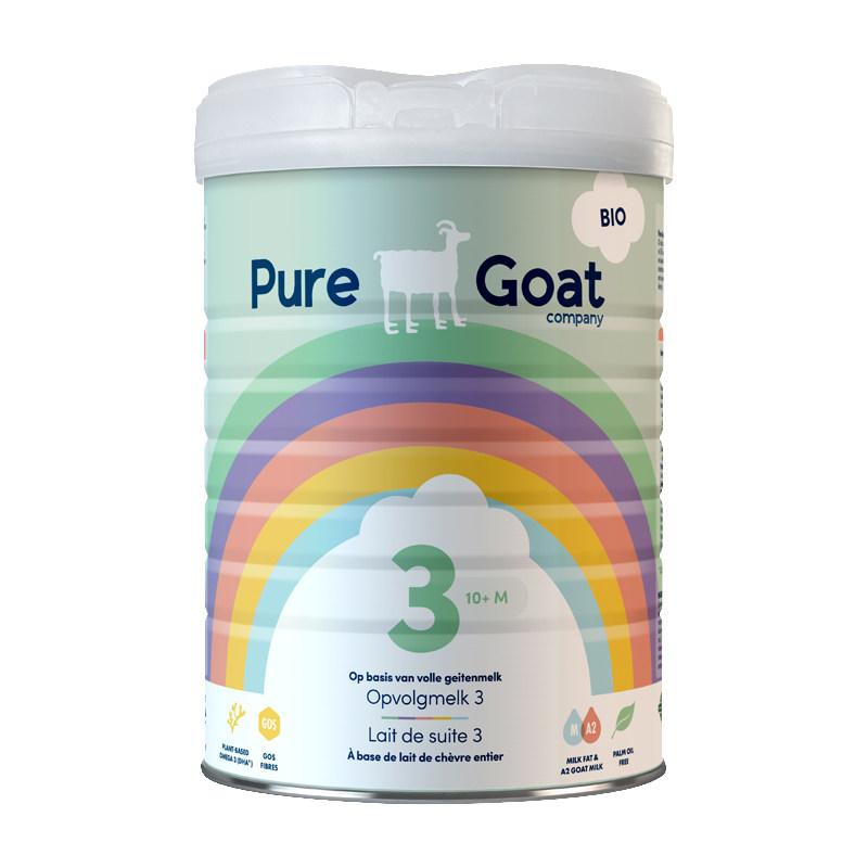 【自营】Pure Goat company 荷兰有机婴幼儿羊奶粉3段 800g