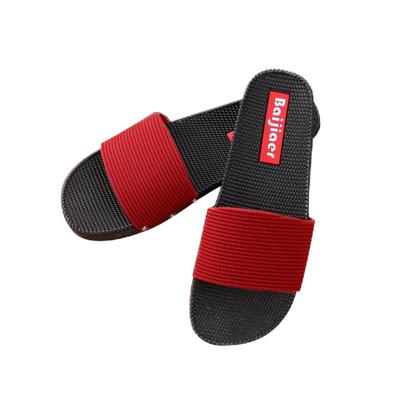 简约风女款塑料地板防臭外穿拖鞋