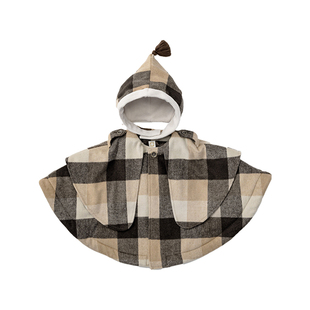 MARLMARL儿童秋冬斗篷大衣风衣外套带帽子外出披风sonnet01