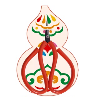 剪纸专用剪刀套装刻刀老款尖剪刀切割垫板打孔器刻纸文具正品专业儿童学生用剪窗花工具传统