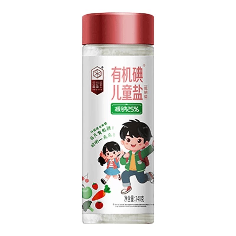益盐堂儿童盐低钠盐