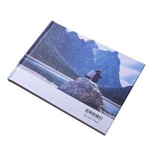 横款硬壳精装相册制作生日结婚周年创意礼物摄影集写真照片书定制