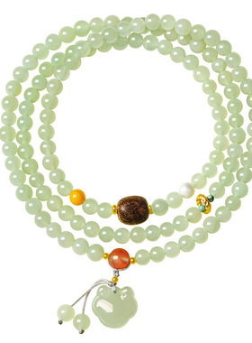 宫里上新正品天然和田玉手串