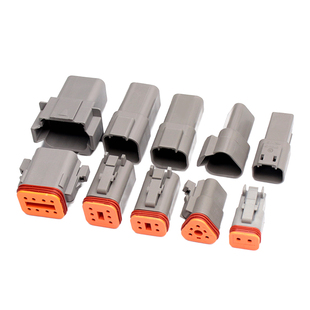 防水公母德驰连接器DT04/DT06汽车接插件2S2P/3/4/6/8/12P线束