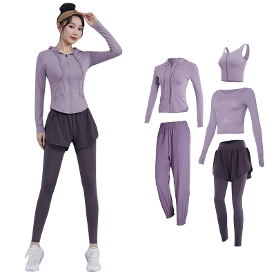 长袖速干透气女子紧身