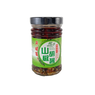 湖北恩施正宗土特产农家自制新鲜山胡椒木姜子酱剁椒酱下饭开胃菜
