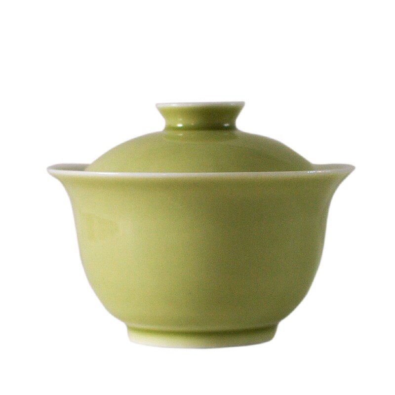 喜悦茶铺茶碗盖碗西瓜红浅草绿