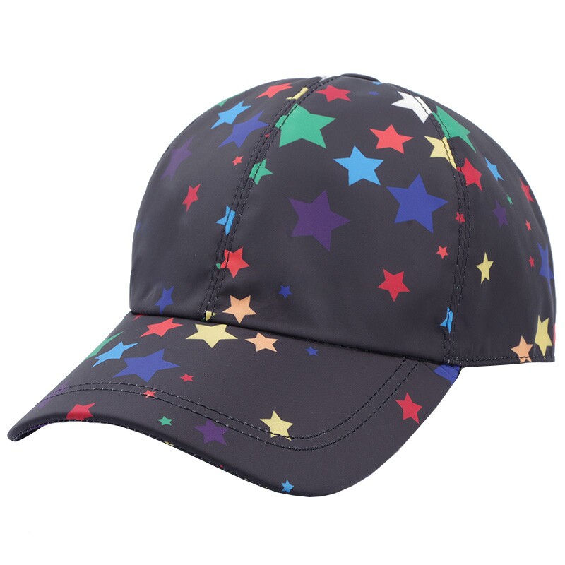 dytoo高档七彩五星户外防晒帽子