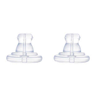 硅胶飞碟耳堵防掉超紧耳钉后塞耳环塞固定支撑神器防增生耳帽耳托