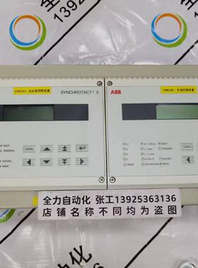 议价ABB同期装置SYNCHROTACT5 原装3BHB006713R0211现货议价SYN52