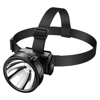 飞利浦感应头灯头戴式夜钓鱼专用