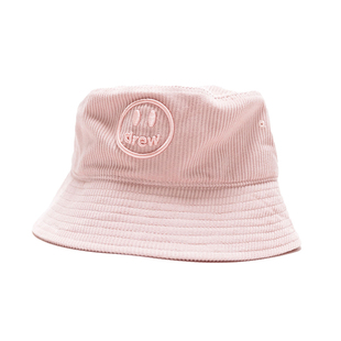 drew house drew笑脸灯芯绒渔夫帽