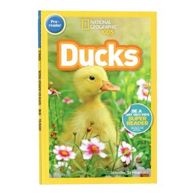 鸭子 英文原版 National Geographic Kids Readers Pre-reader Ducks 英文版 进口英语原版书籍