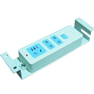 家庭弱电箱专用电源插座模块多媒体信息箱220V供电插板插排23cm