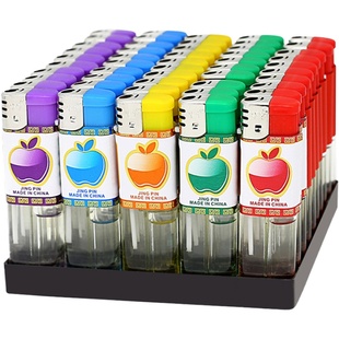 兹普50只装防风打火机批发普通一次性定制订做印字广告创意个性潮