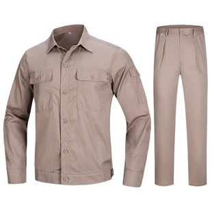 夏季工作服男薄款纯棉国家电网工服上衣防静电力供电局劳保服套装