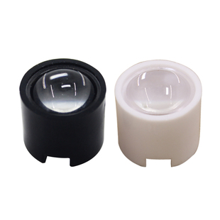 13mm LED聚光透镜1W3W灯珠仿流明30/45/90/120度14.5mm迷你小透镜