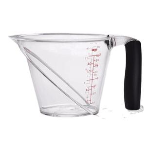 250ML多角度可视量杯量具带刻度厨房家用烘焙工具精确计量毫升杯