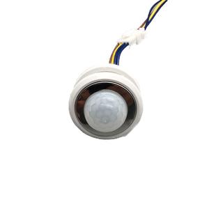 探测者220V红外线人体感应开关嵌入探头智能可调延时光感楼道光控